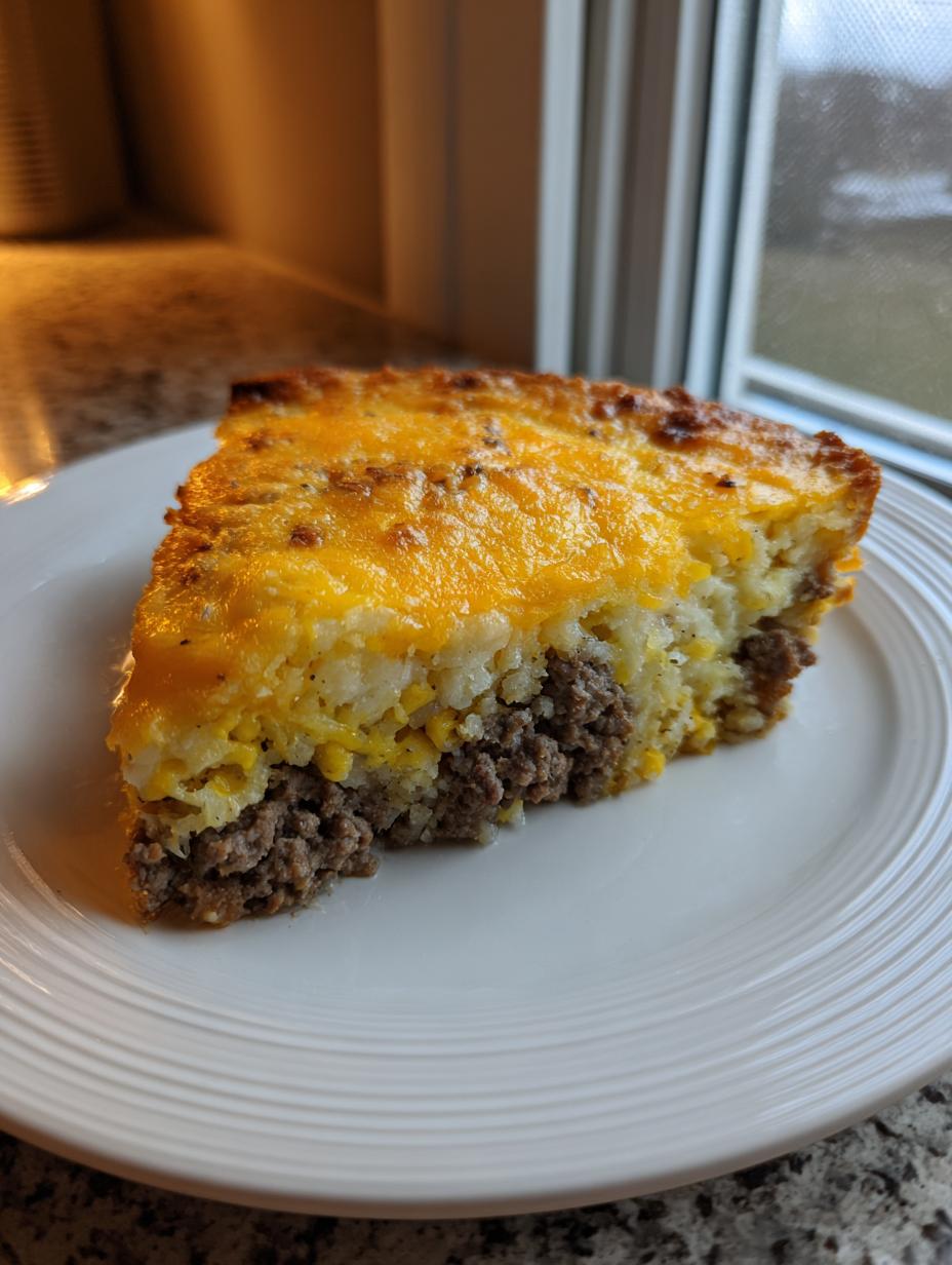 7 Great Impossible Taco Pie With Beef and Bisquick Topping 5 Impossible Taco Pie With Beef and Bisquick Topping - detail 2