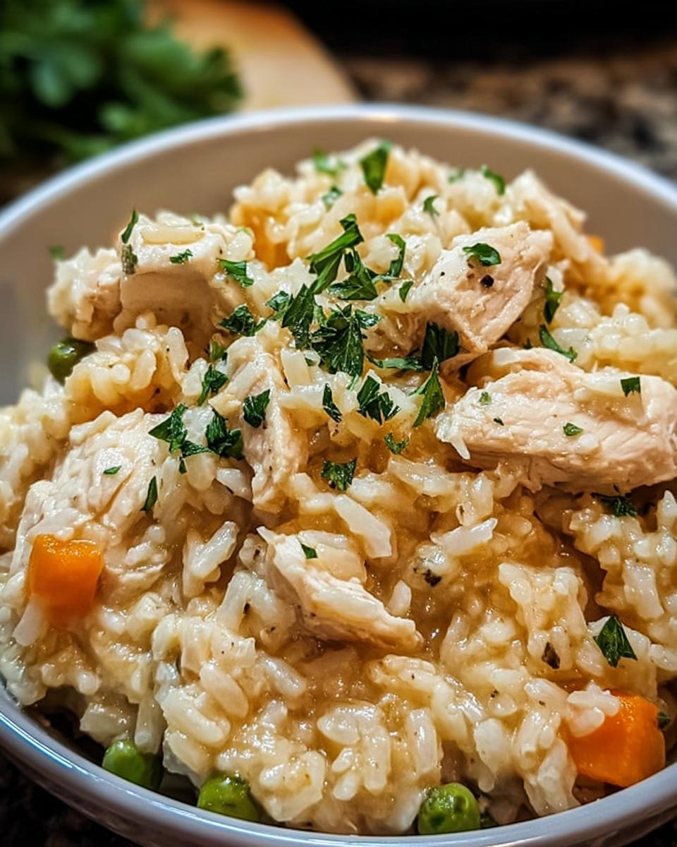 Instant Pot chicken and rice - detail 1