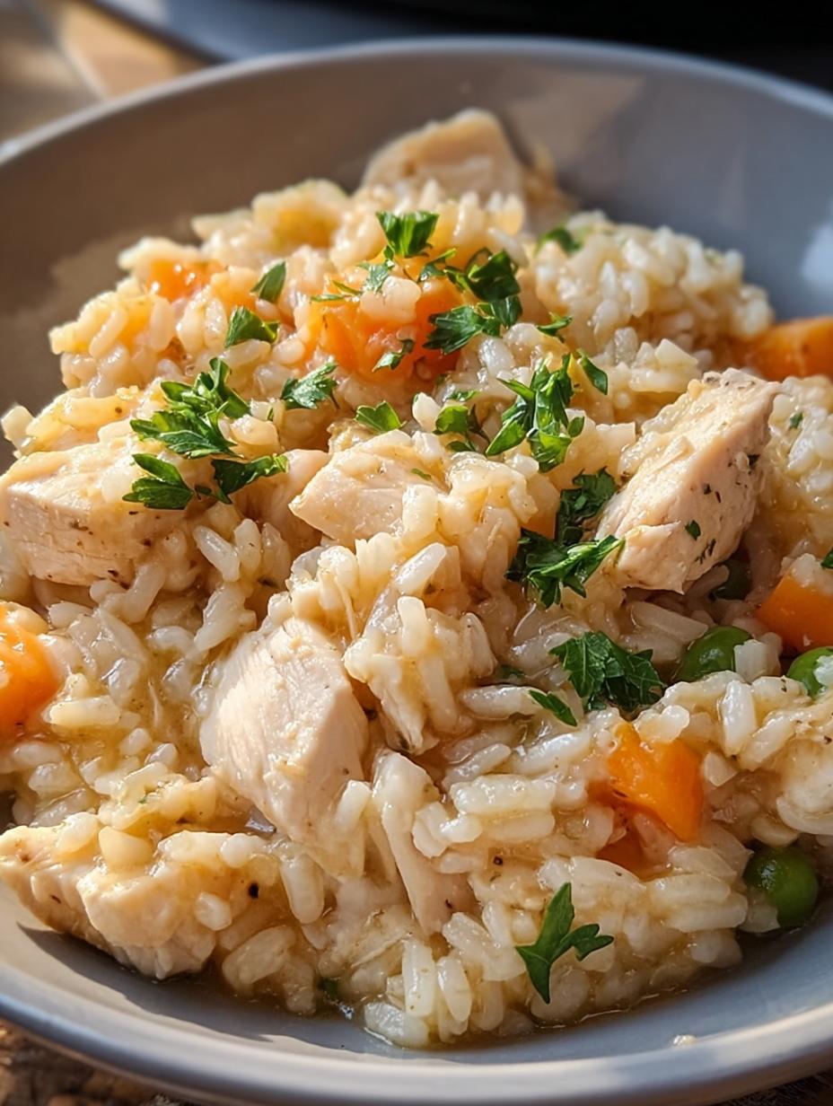 Instant Pot chicken and rice - detail 2