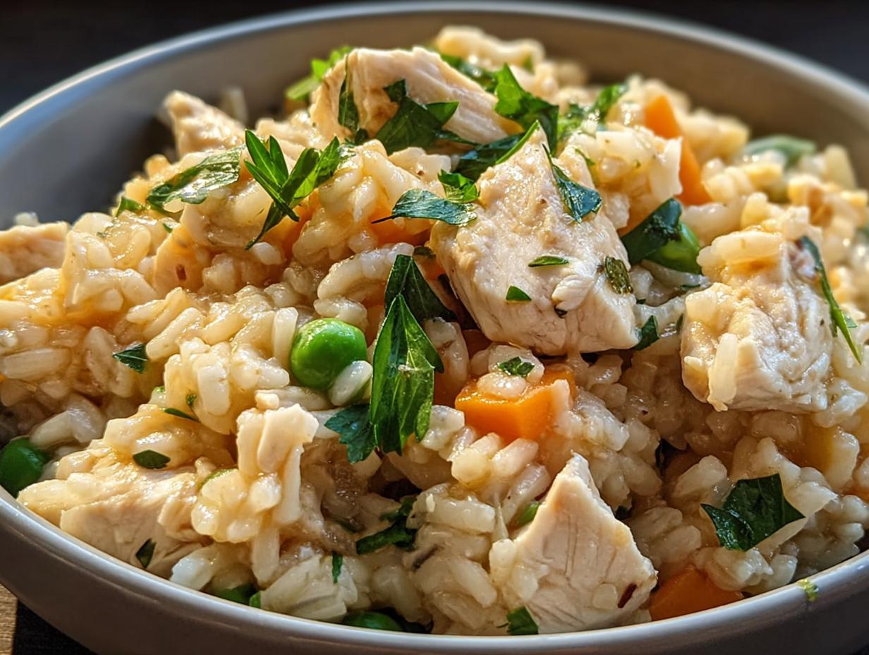 Amazing 30-Minute Instant Pot chicken and rice