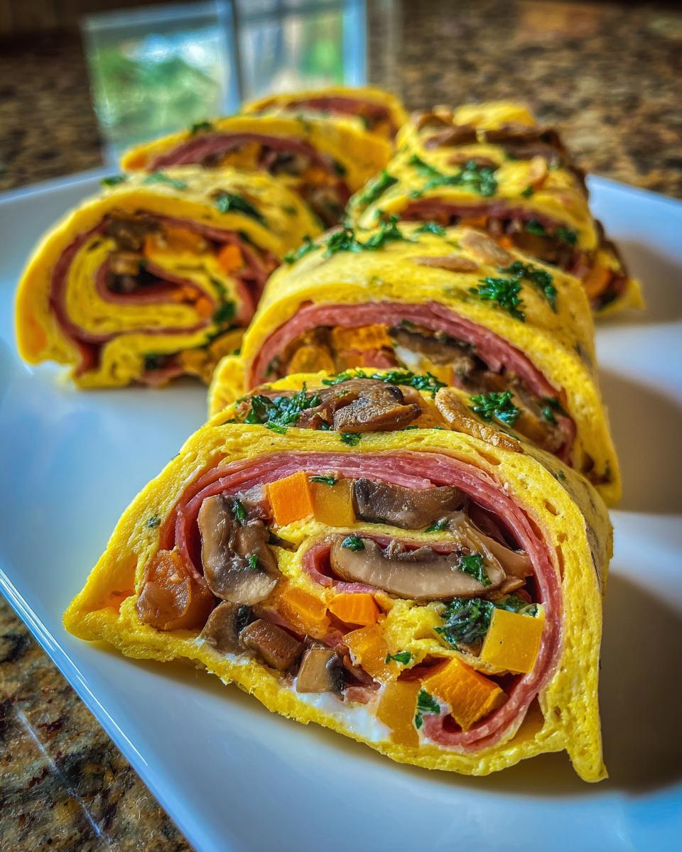 Italian Pepperoni Rollups With Garlic Cream Cheese - detail 1