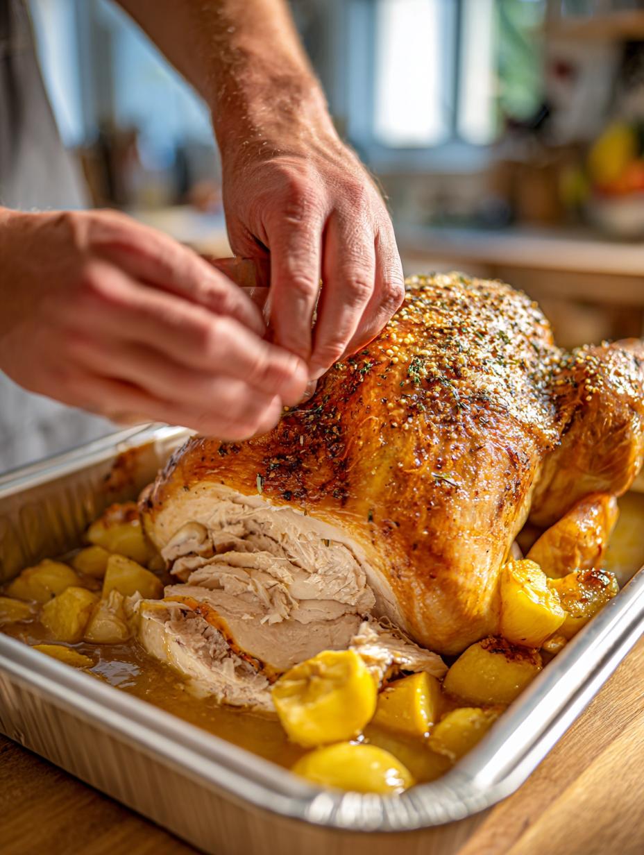 7 Secrets to Juicy Smoked Turkey With Garlic and Aromatics 5 Juicy Smoked Turkey With Garlic and Aromatics - detail 2