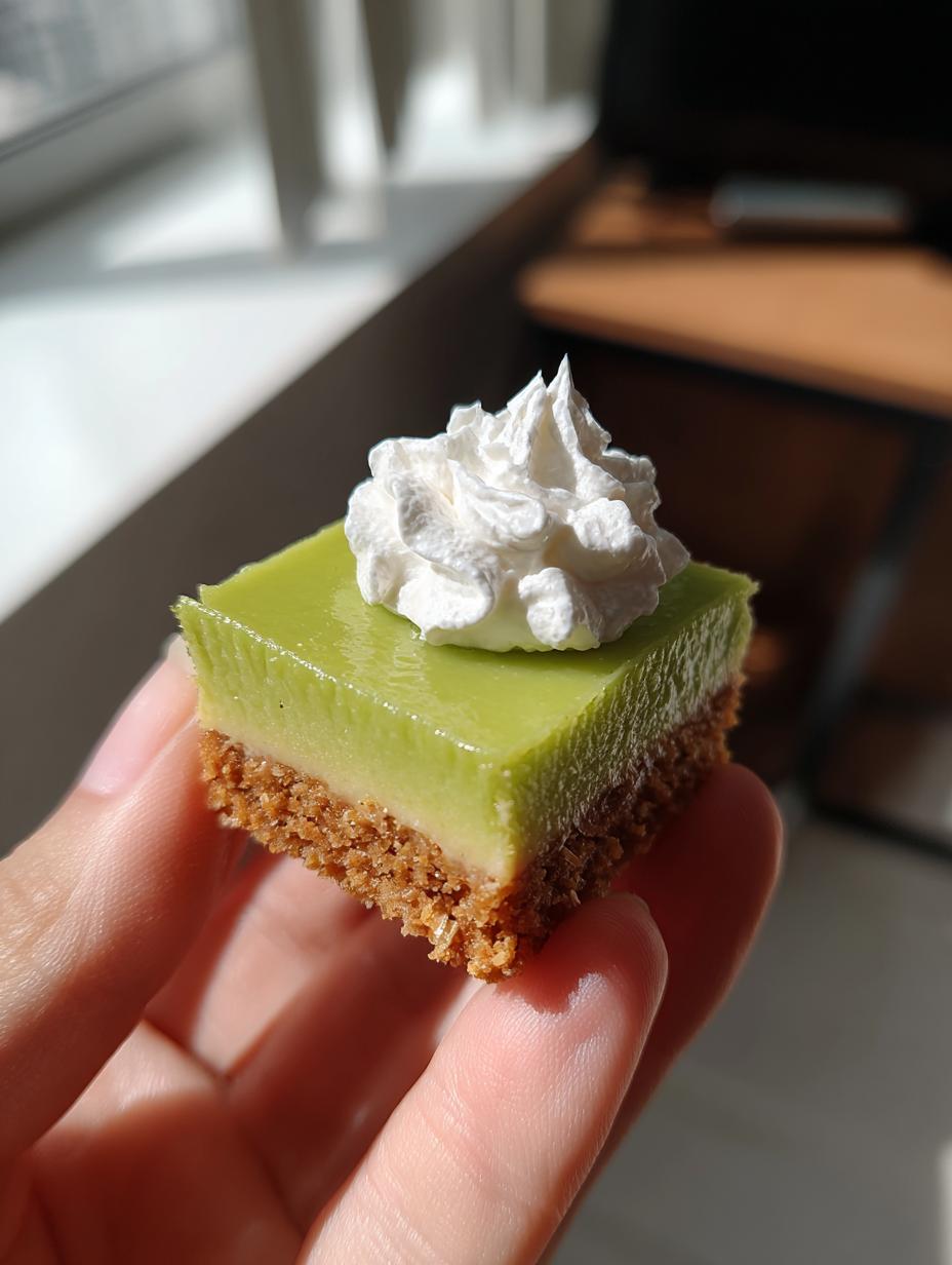 Key Lime Pie Bars - detail 2