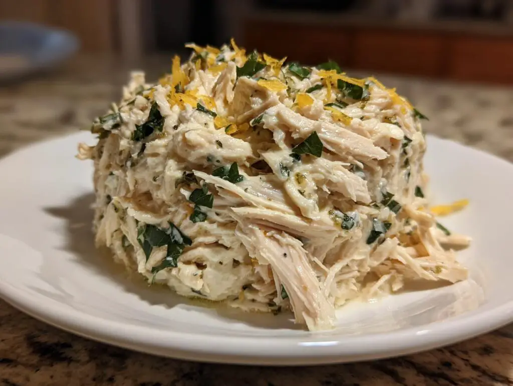 Lemon Basil Chicken Salad