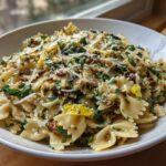 Lemon Basil Parmesan Pasta Salad