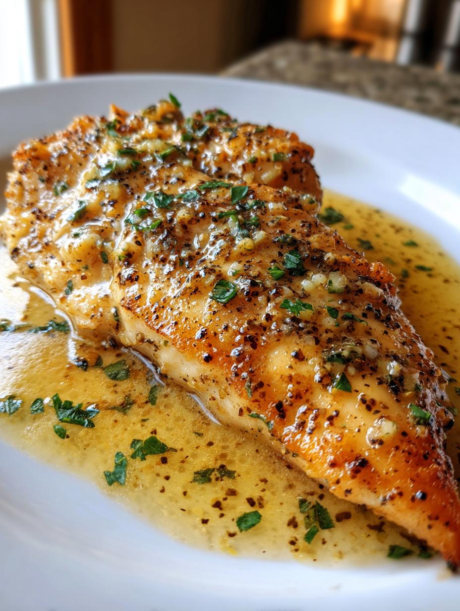 Lemon Pepper Chicken with Garlic Butter Sauce - detail 2