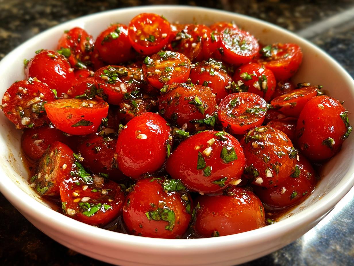 Superb 4-cup Marinated Tomatoes Flavor Secret