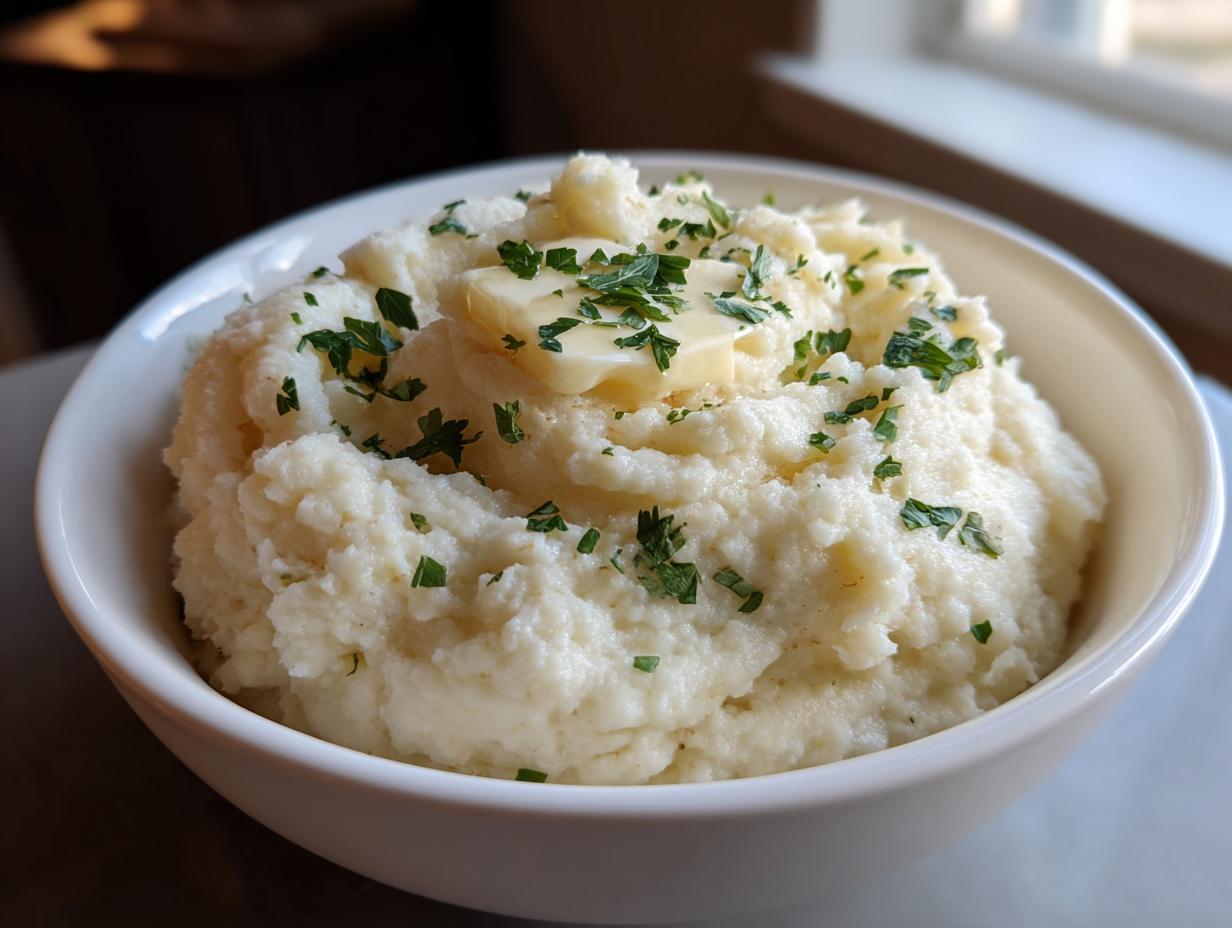 Amazing Mashed Cauliflower: 1 Secret Trick