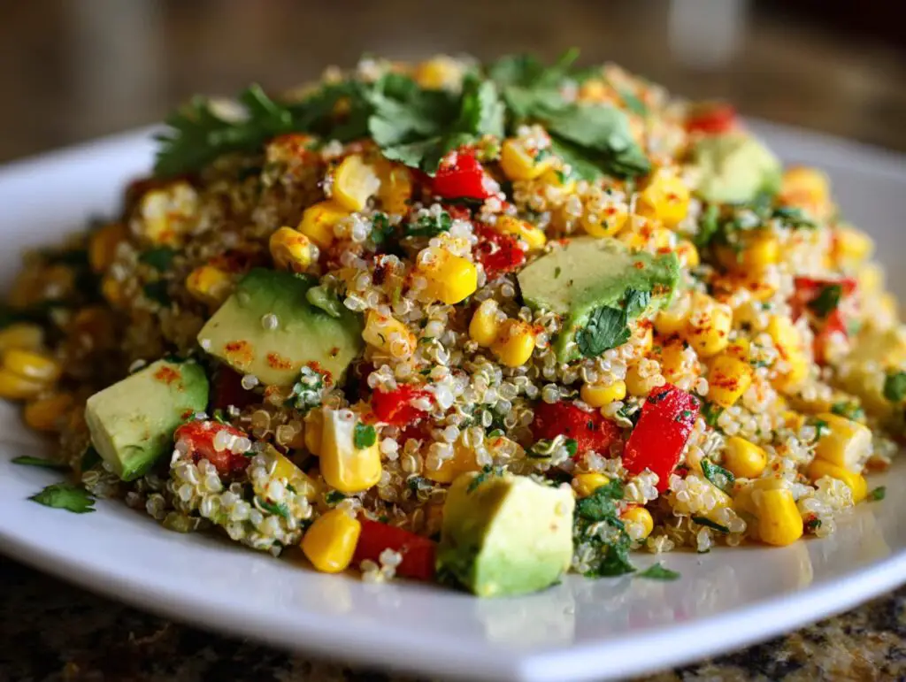 Fresh Summer Salad Ideas That Actually Taste Good (Easy & Flavorful Picks) 8 Mexican street corn quinoa salad