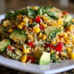 Mexican street corn quinoa salad