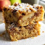 Moist Apple Walnut Cake With Cinnamon
