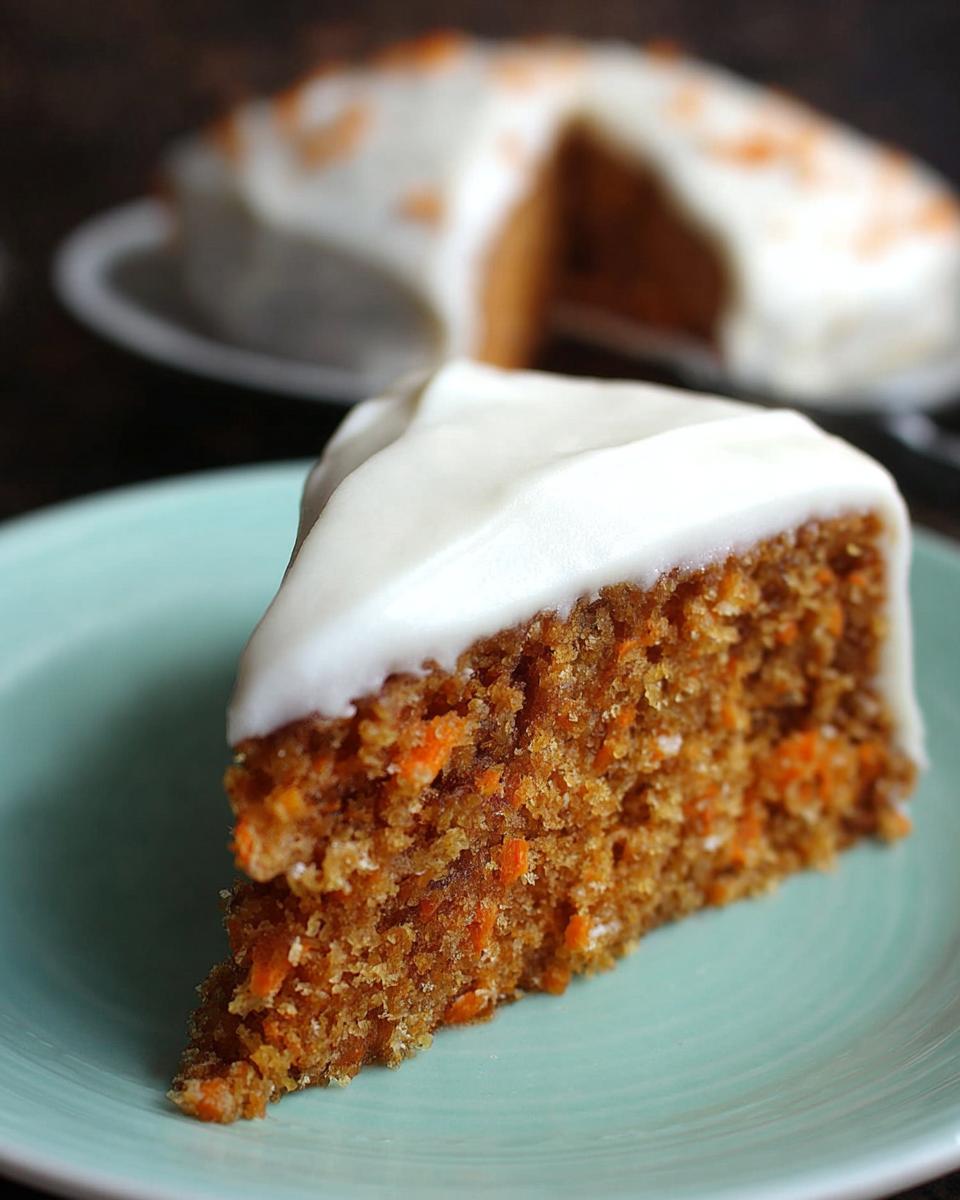 Moist Carrot Cake - detail 1