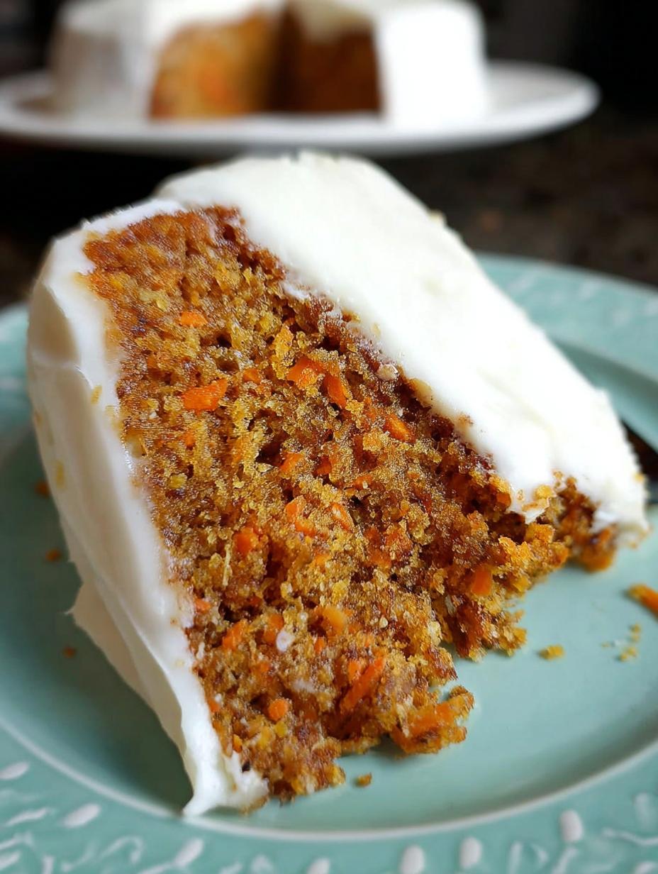 Moist Carrot Cake - detail 2