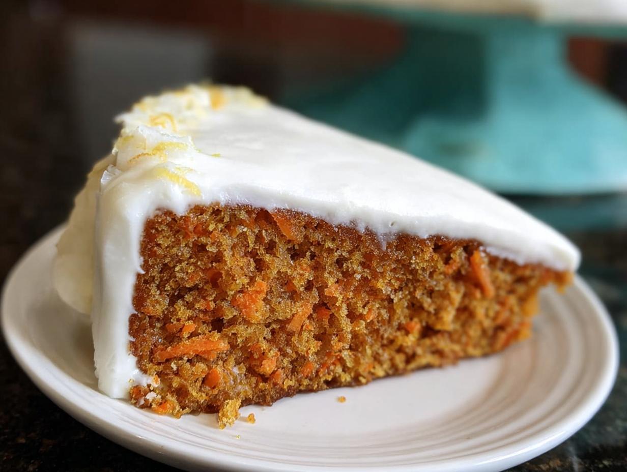 Amazingly Moist Carrot Cake in 30 Minutes