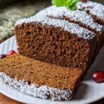Moist Gingerbread Loaf With Molasses and Spices