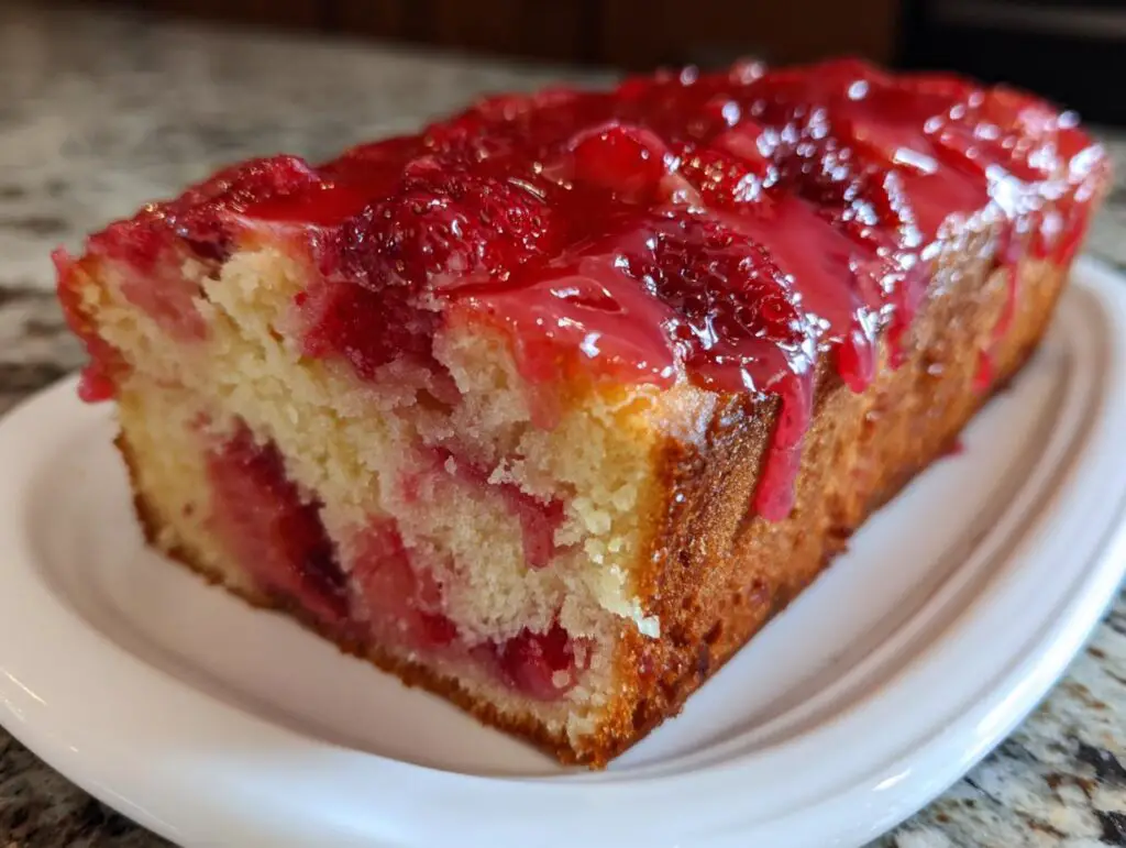 11 Strawberry Lemon Desserts Everyone Loves for Fresh Sweet Cravings 9 Moist Strawberry Bread With Fresh Strawberry Glaze