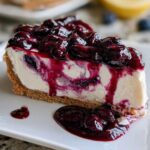 No Bake Blueberry Cheesecake With Creamy Filling