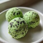 No-Bake Mint Chocolate Chip Protein Balls