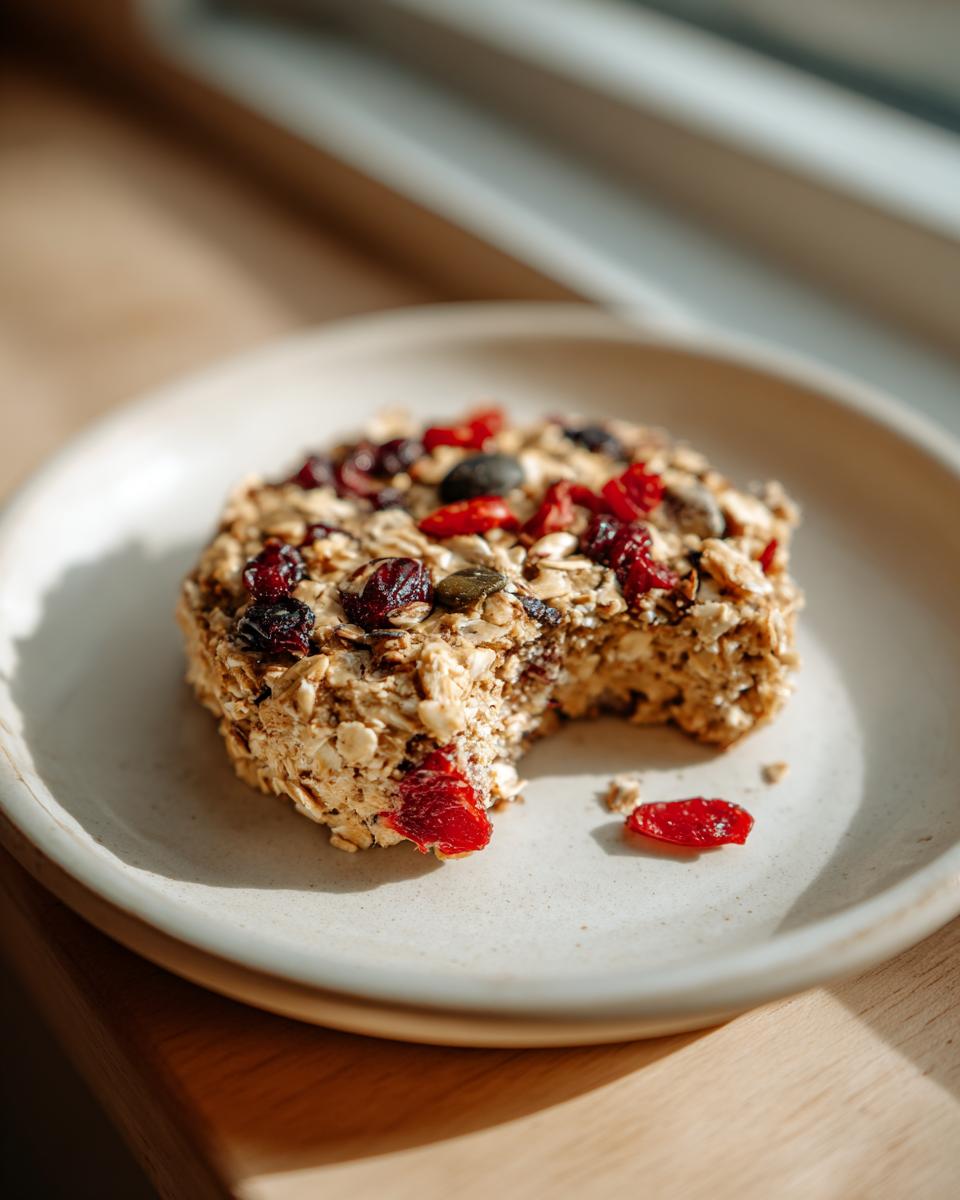 Oatmeal breakfast cookies - detail 1