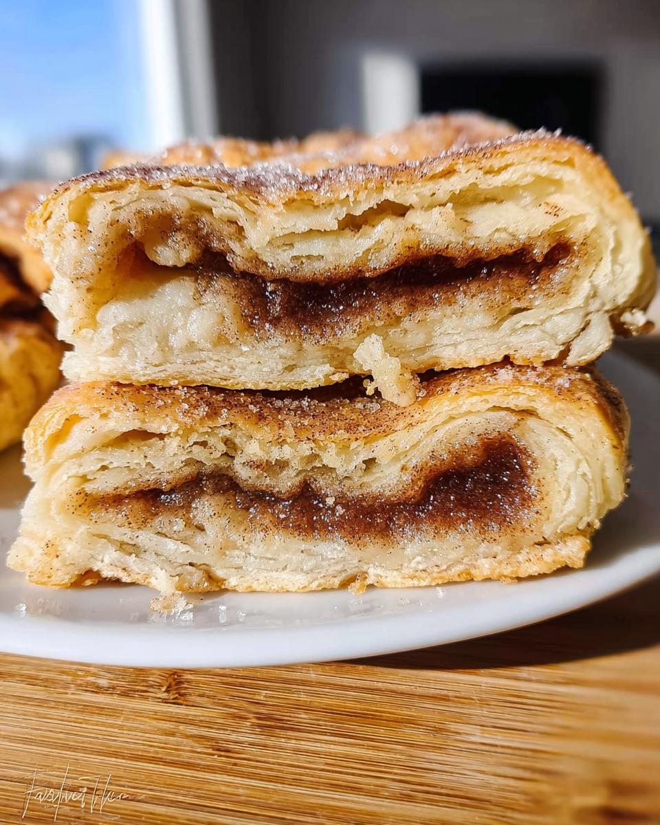 Old Fashioned Cinnamon Pastry With Flaky Crust - detail 1