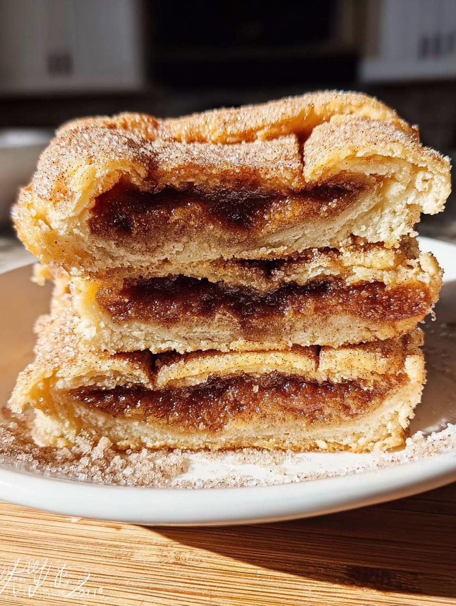 Old Fashioned Cinnamon Pastry With Flaky Crust - detail 2