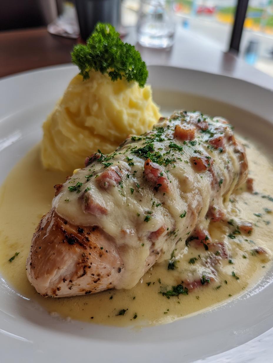 Parmesan crusted chicken - detail 2