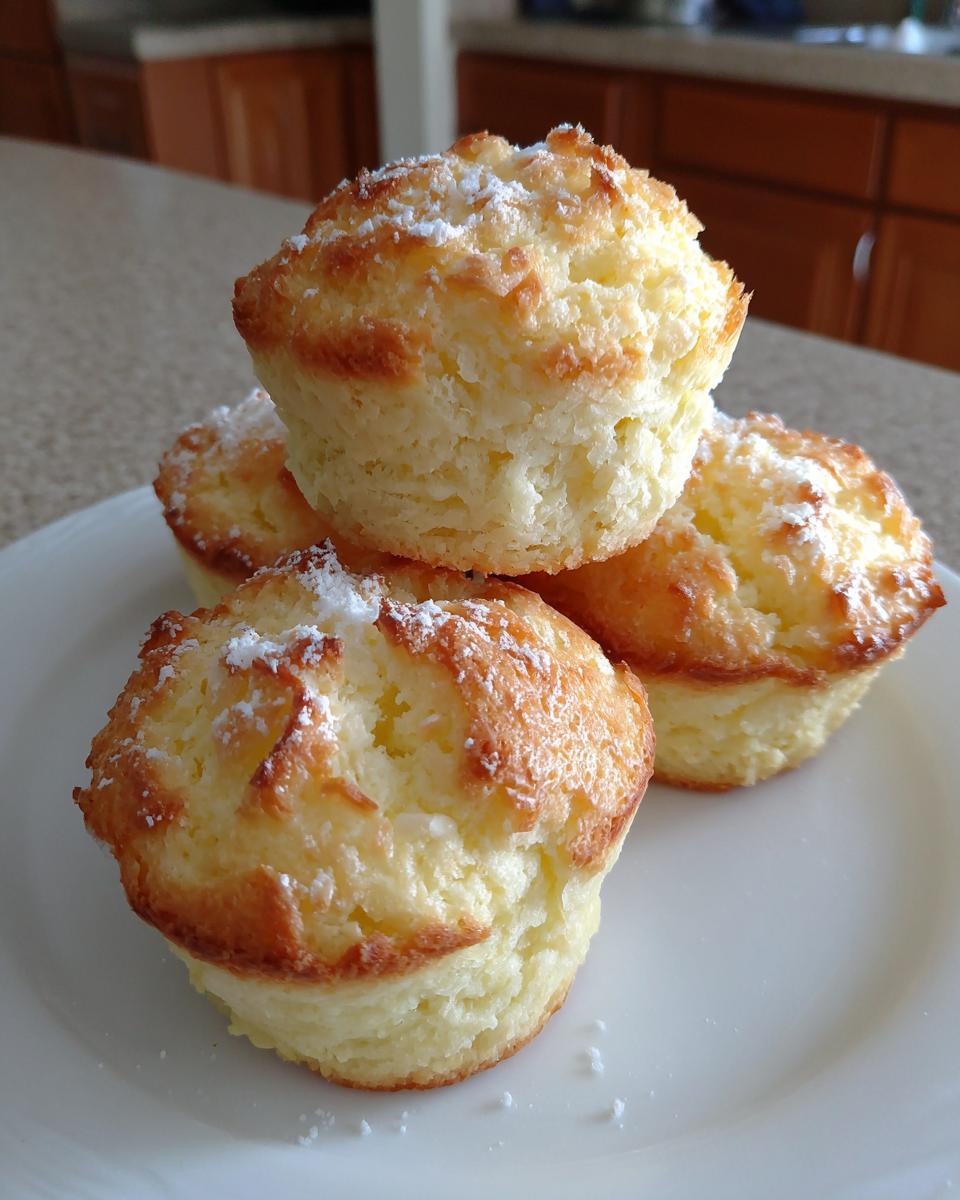 Portuguese coconut cakes - detail 1