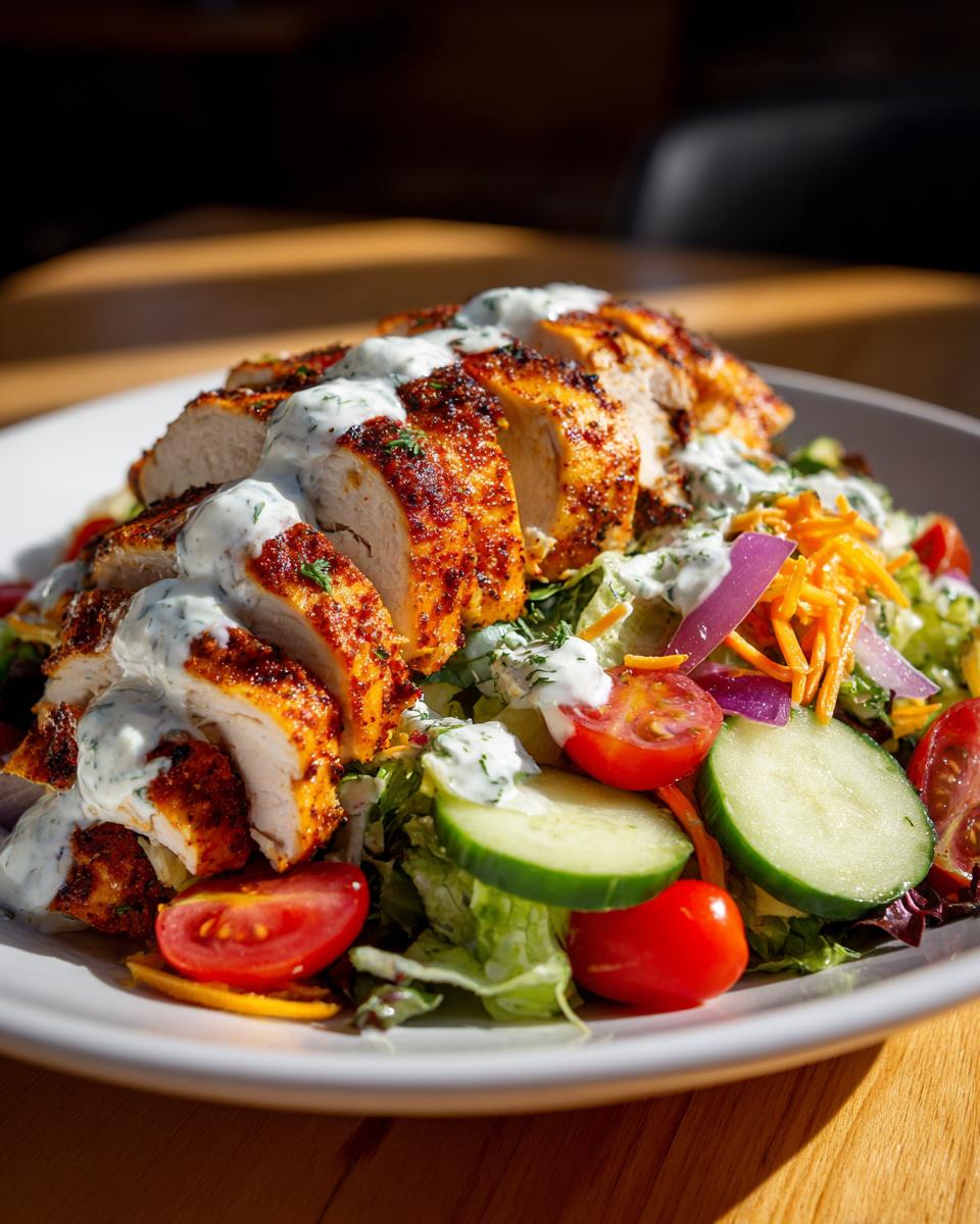 Ranch chicken salad - detail 1