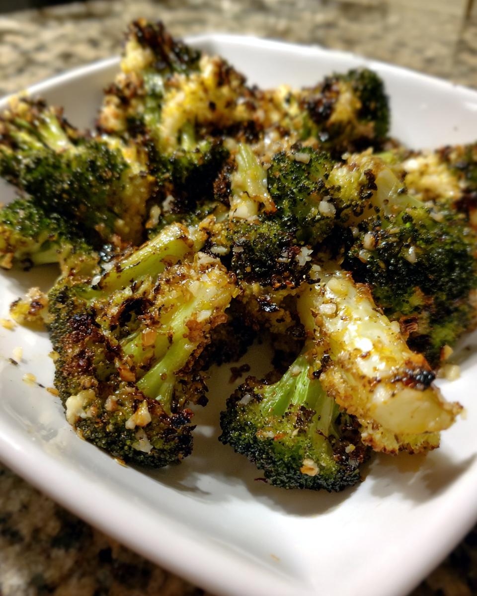 Roasted Broccoli with Lemon and Garlic - detail 1