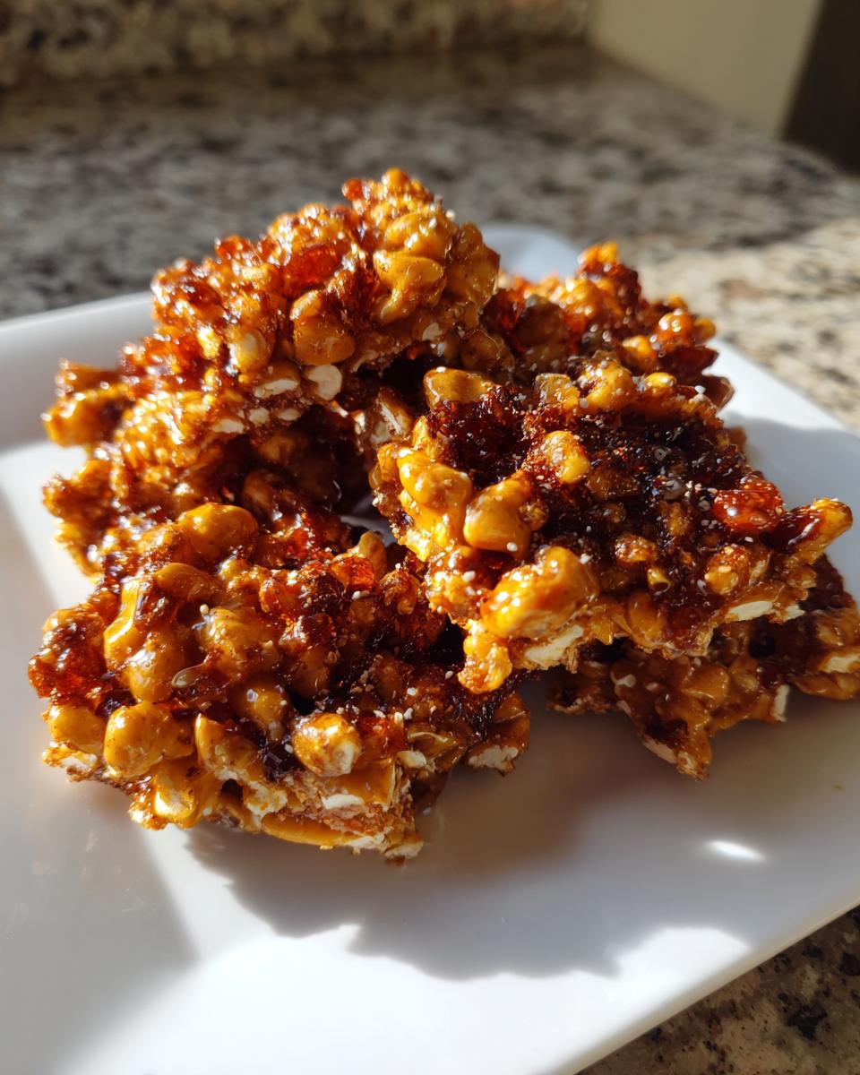 Salted Caramel Crackers with Cinnamon - detail 1
