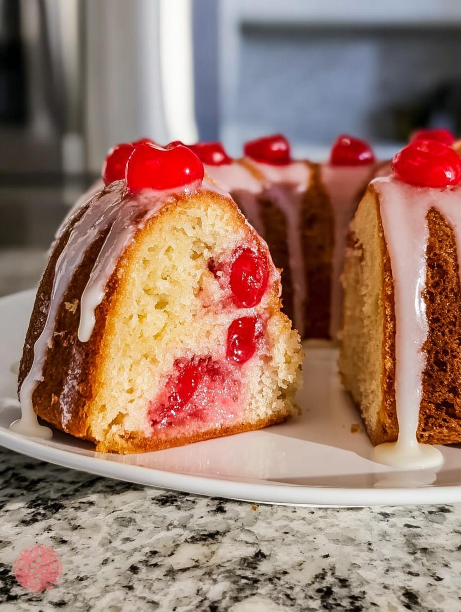 Shirley Temple Cake With Cherry and Citrus Flavor - detail 2