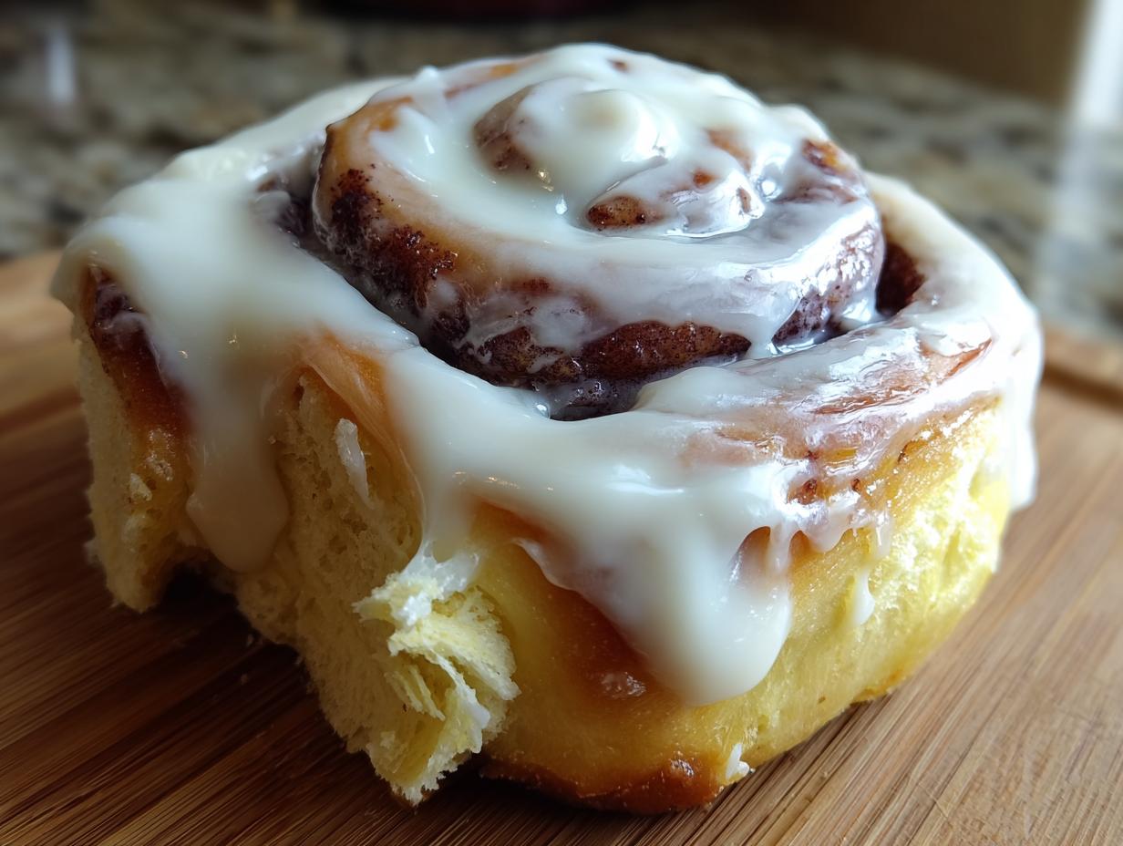 Soft Apple Butter Cinnamon Rolls With Creamy Frosting 12