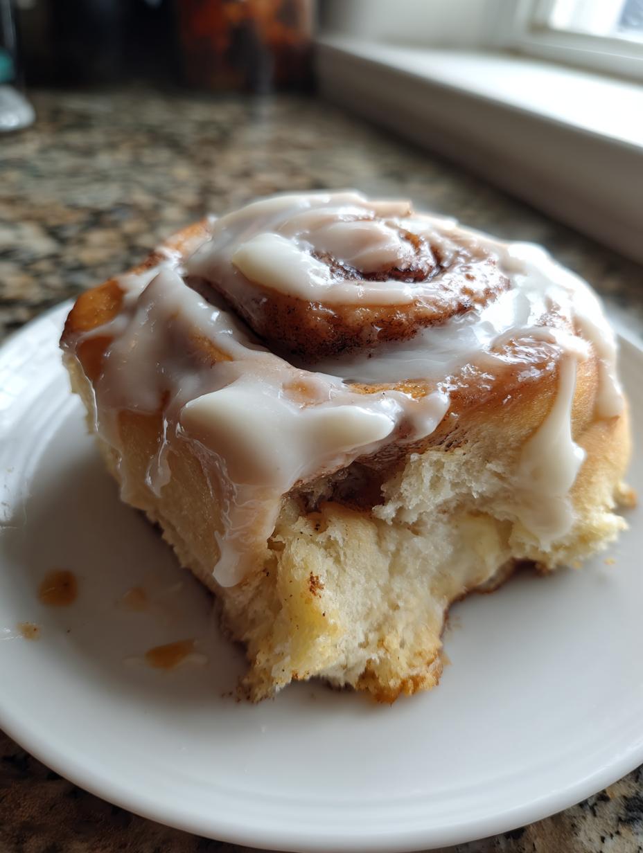 Soft Homemade Cinnamon Rolls With Creamy Frosting - detail 2