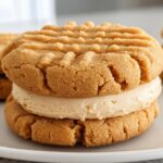 Soft Peanut Butter Sandwich Cookies With Creamy Filling