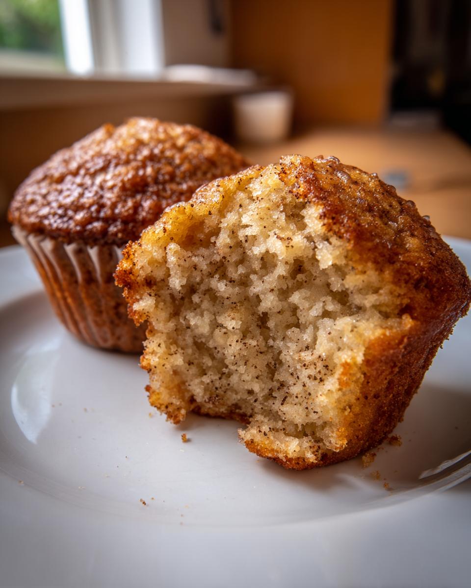 Soft and Moist Banana Muffins - detail 1