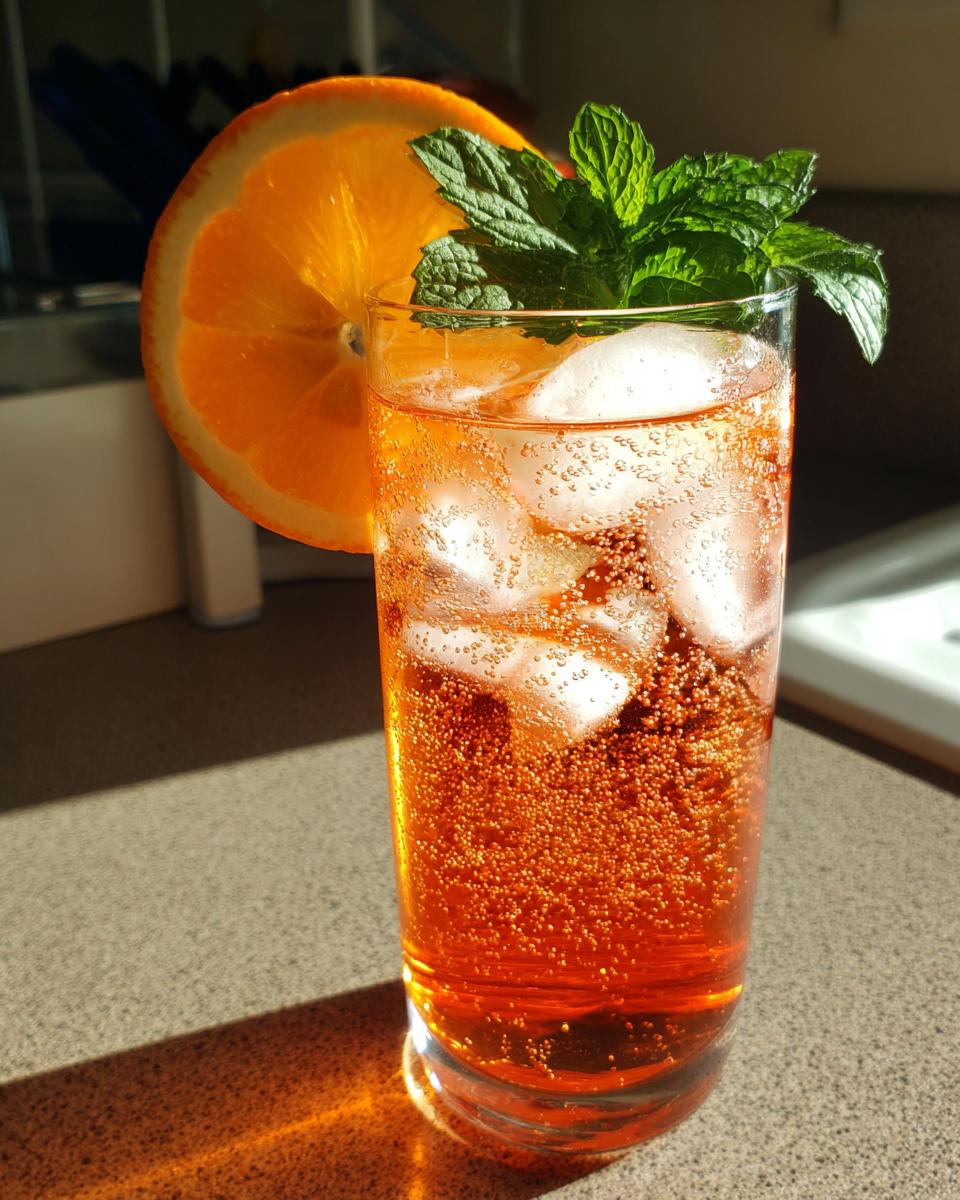 Sparkling Non-Alcoholic Aperol Spritz - detail 1