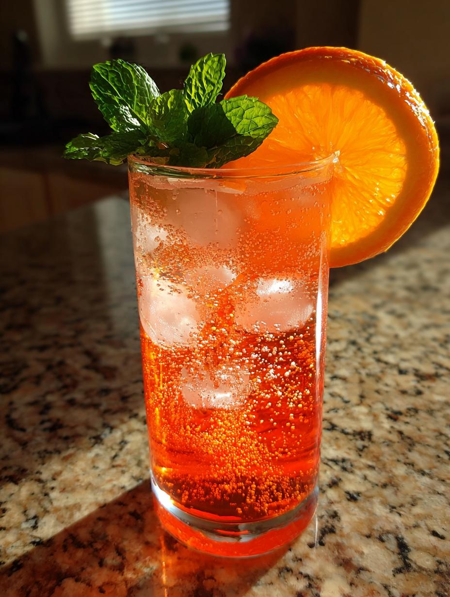 Sparkling Non-Alcoholic Aperol Spritz - detail 2