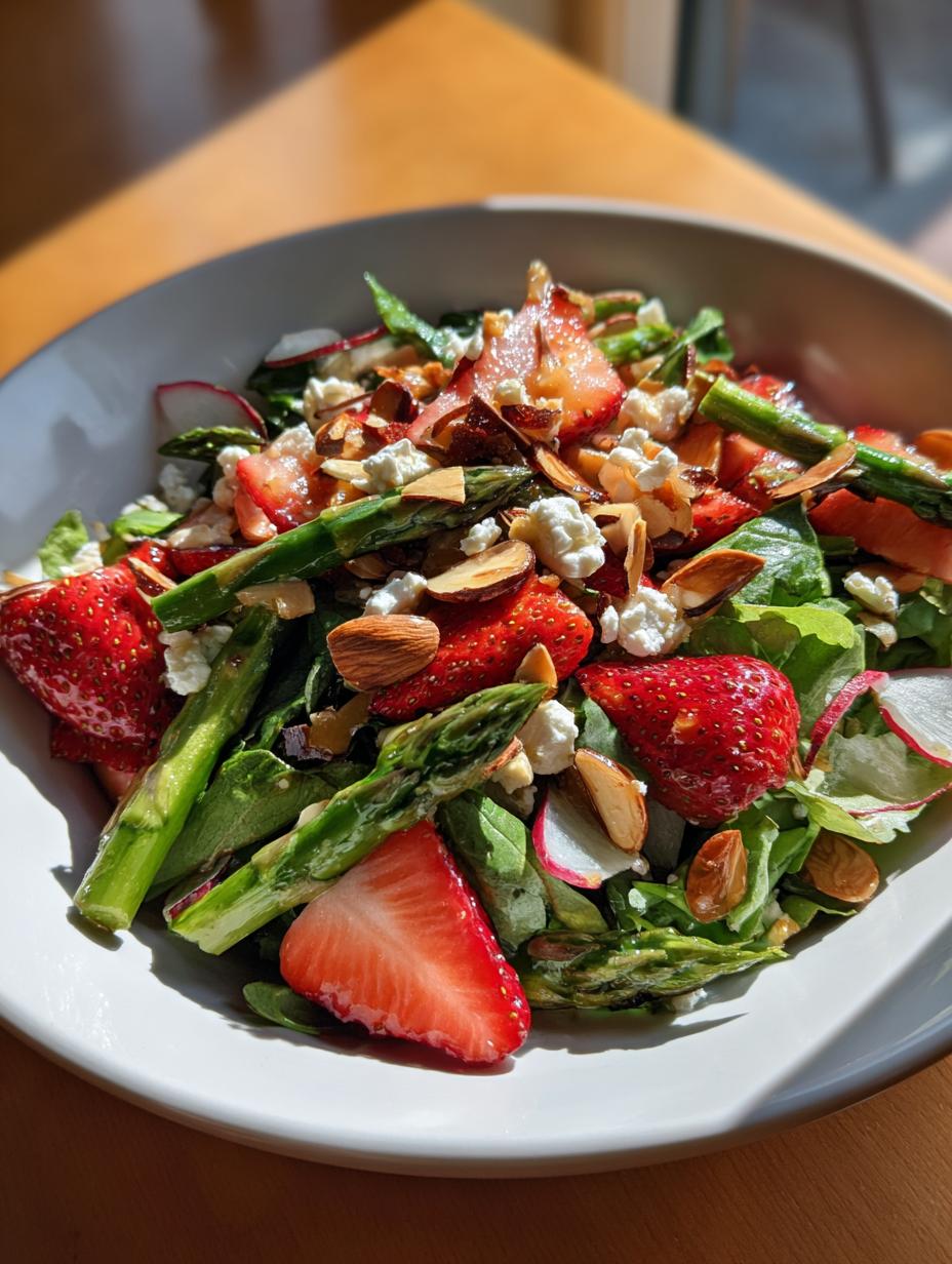 Amazing 20 min Spring Harvest Salad with Warm Maple Vinaigrette 5 Spring Harvest Salad with Warm Maple Vinaigrette - detail 2