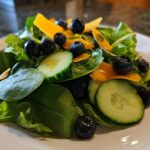 Spring Mix Garden Salad with Honey-Orange Vinaigrette