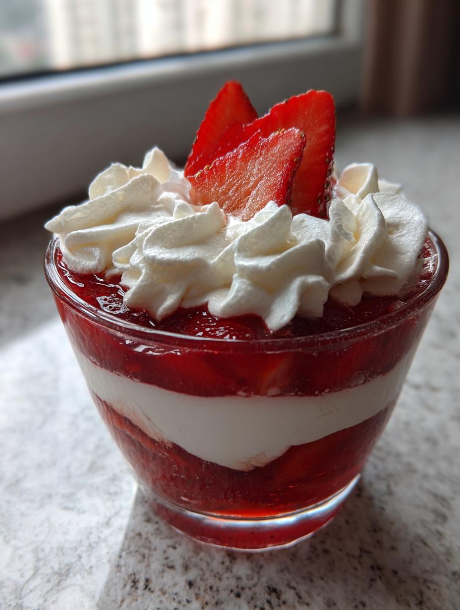 Strawberries and Cream Mini Parfaits No Bake - detail 2