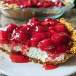 Strawberry Cream Cheese Pie with Fresh Berries
