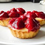 Strawberry Custard Tarts with Pastry Cream