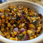 Sweet Corn Salsa with Roasted Poblano and Lime