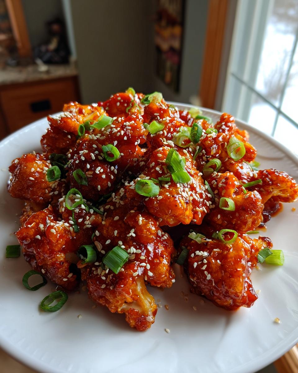 Sweet and spicy baked cauliflower - detail 1