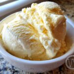 Vanilla Frozen Custard Creamy Homemade Dessert