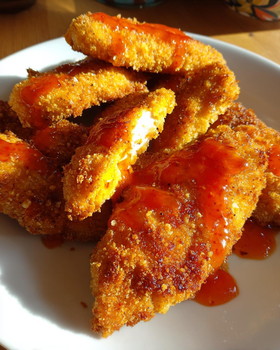air fryer chicken tenders - detail 1