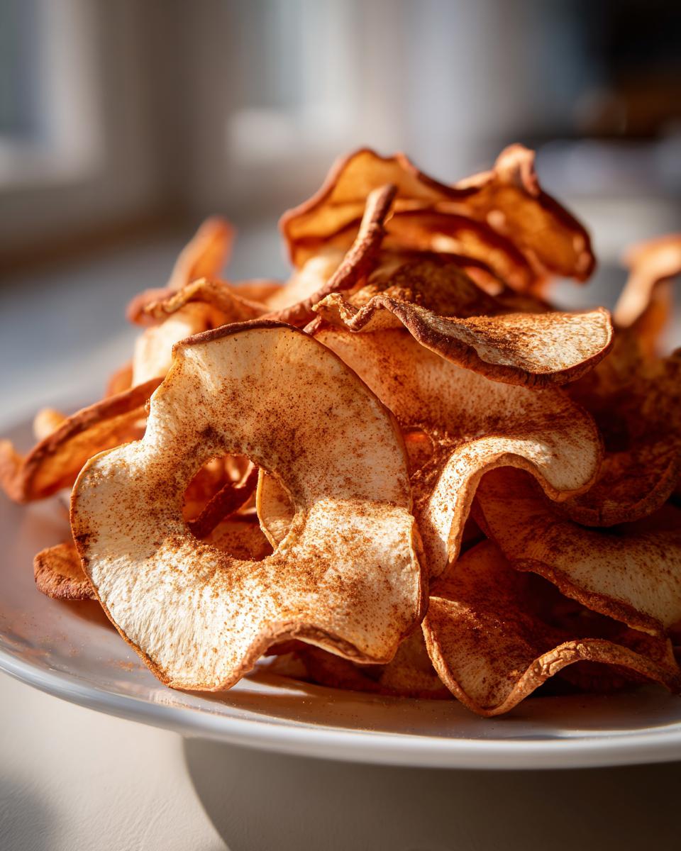 Amazing air fryer cinnamon apple chips in 20 min 4 air fryer cinnamon apple chips - detail 1