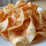 air fryer cinnamon apple chips