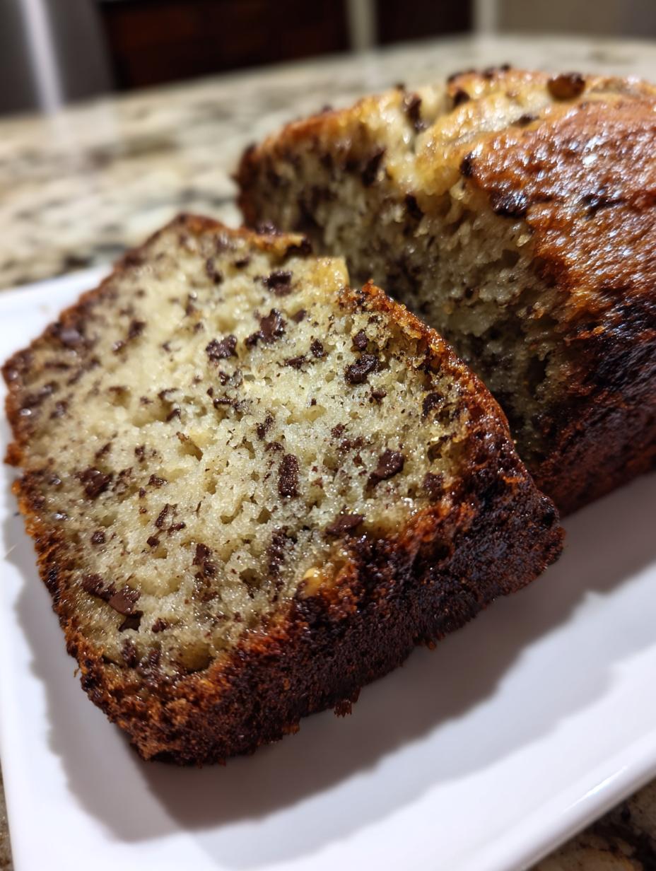 almond flour banana bread - detail 2