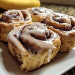 banana bread cinnamon rolls
